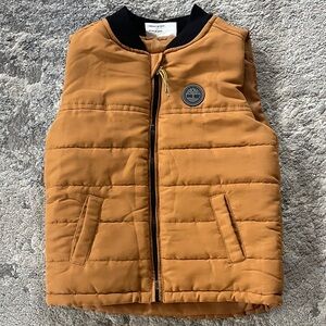 Timberland toddler Brown Puffer Vest